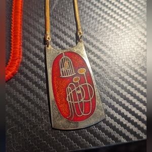 De-Passillé Sylevestre Enamel Necklace